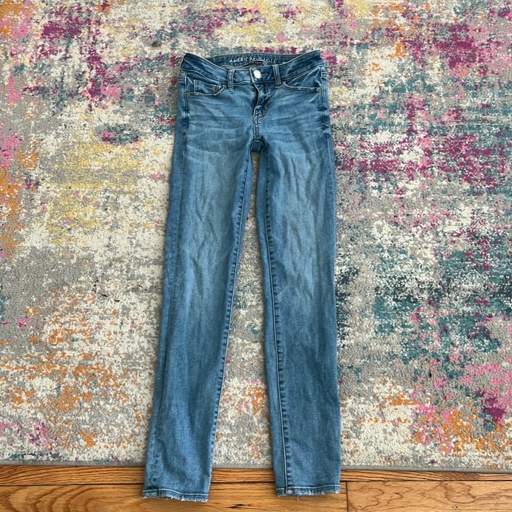 American eagle skinny jeans- next level stretch